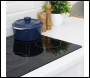 Sealey DH131 Baridi Integrated Ceramic Hob with 4 Cooking Zones 60cm - Black Glass